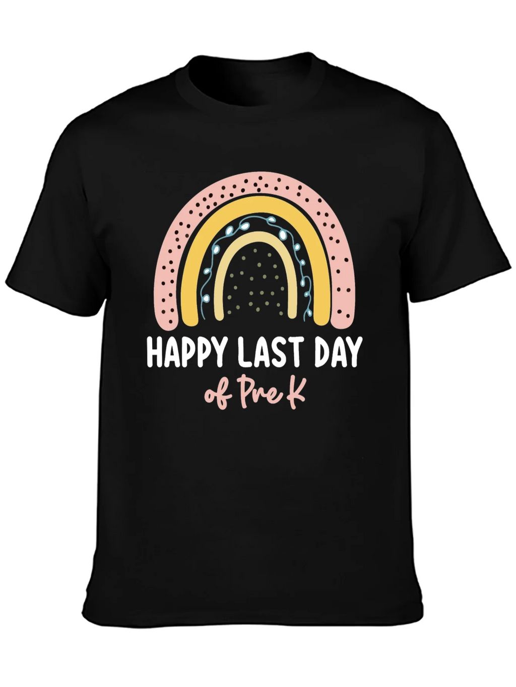 Happy Last Day of Pre-K Rainbow T-Shirt product image 3