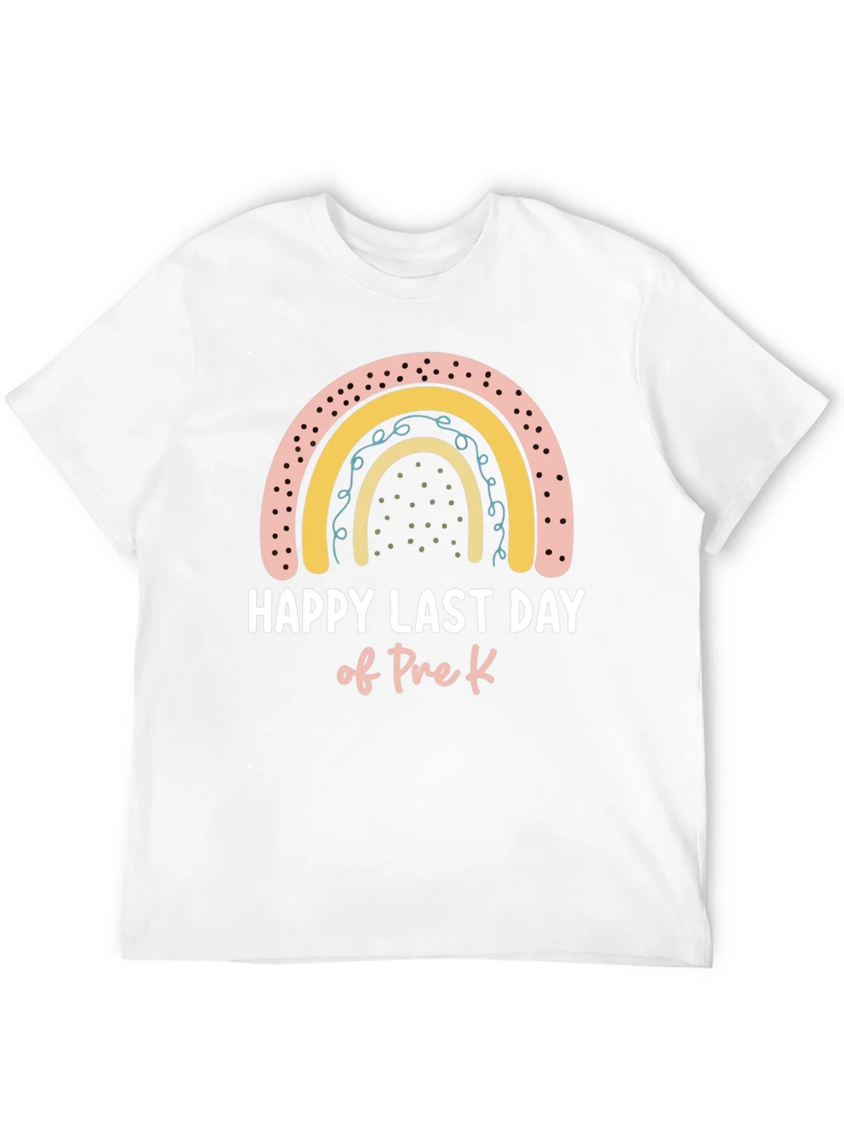Happy Last Day of Pre-K Rainbow T-Shirt product image 11