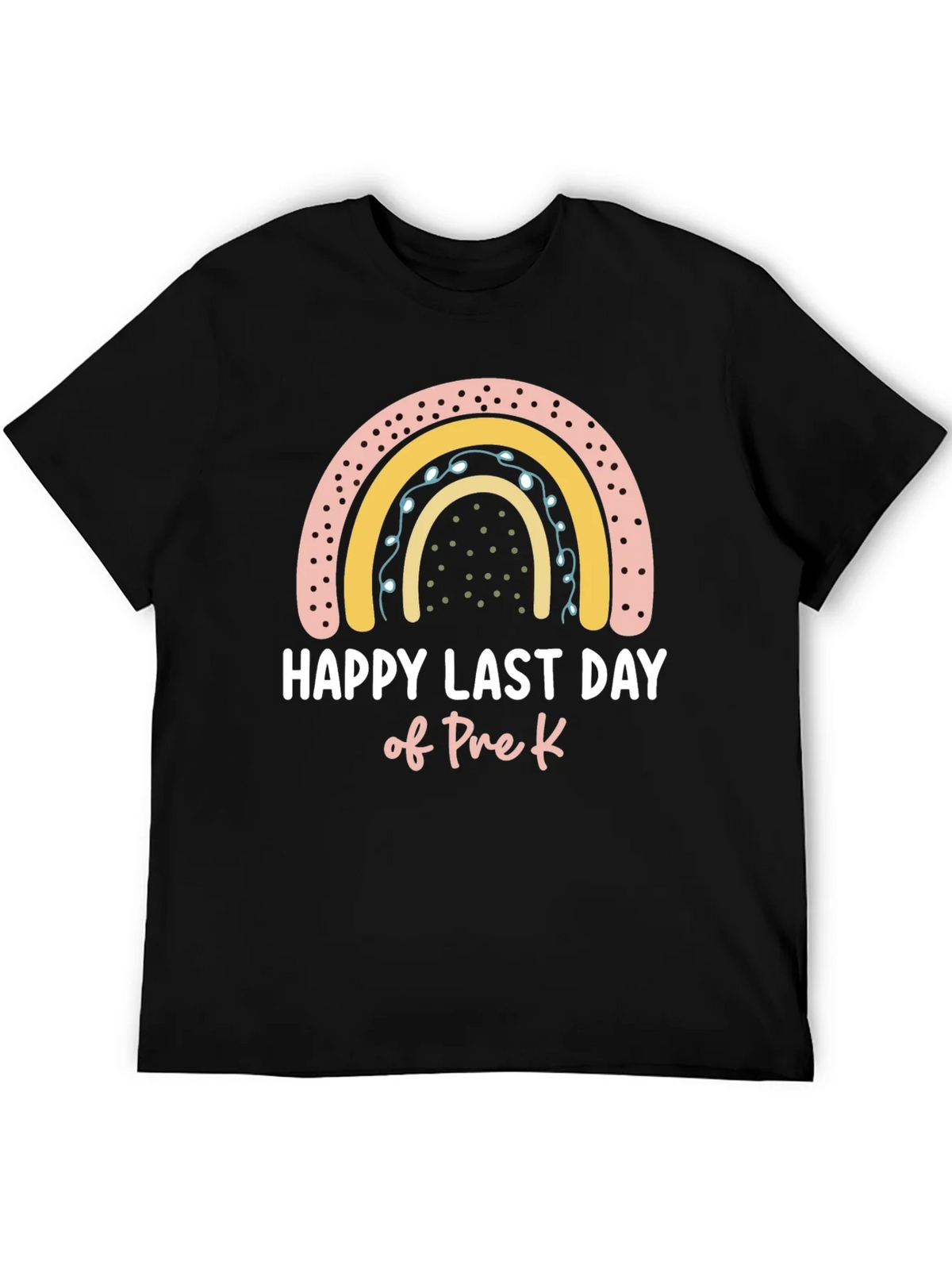 Happy Last Day of Pre-K Rainbow T-Shirt product image 5