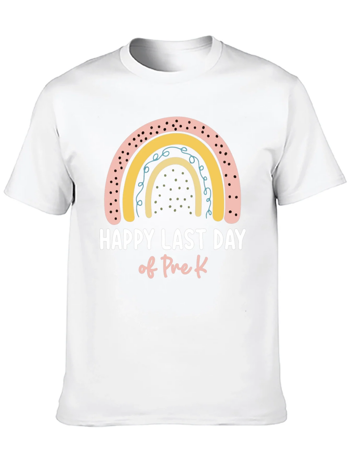 Happy Last Day of Pre-K Rainbow T-Shirt product image 9