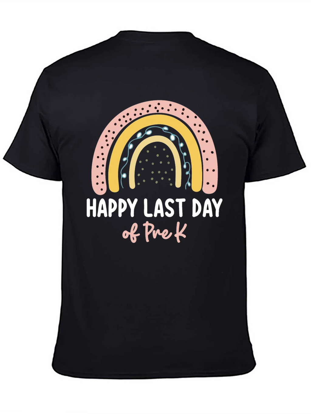 Happy Last Day of Pre-K Rainbow T-Shirt product image 4