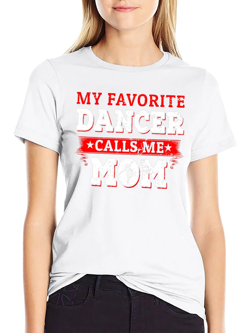 Favorite Dancer Mom T-Shirt - Dance Parent Gift product image 8