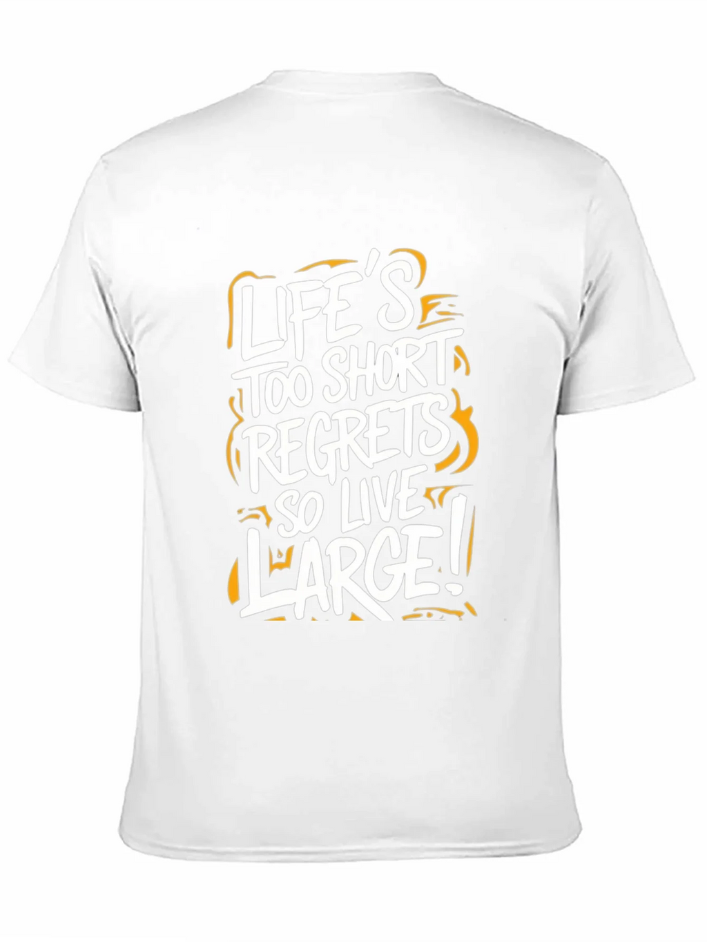 Lifes Too Short Graphic Tee - Black Casual T-Shirt product image 10