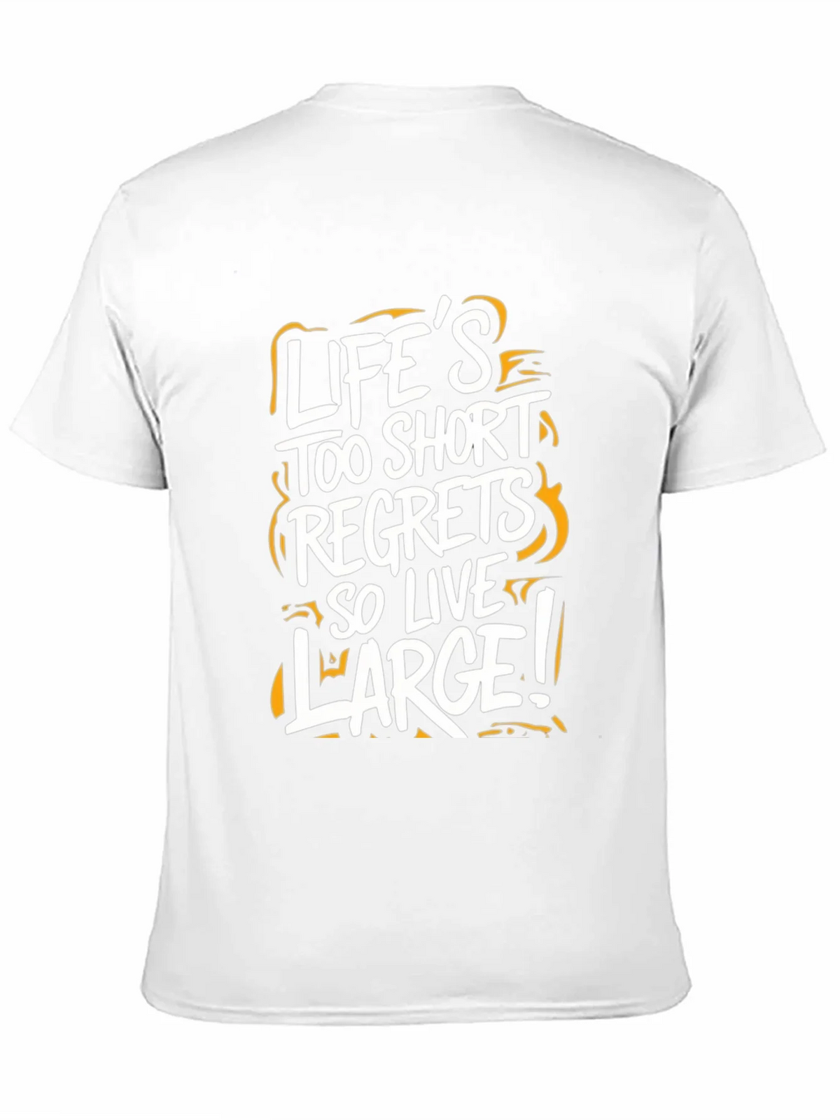 Lifes Too Short Graphic Tee - Black Casual T-Shirt product image 10
