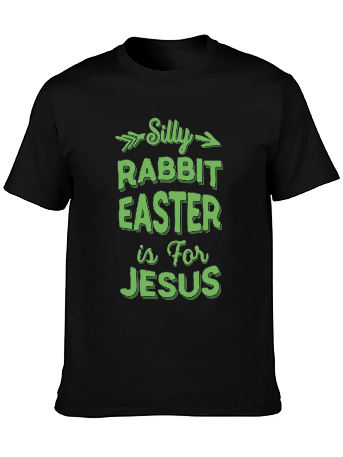 Silly Rabbit Easter T-Shirt - For Jesus product image 3