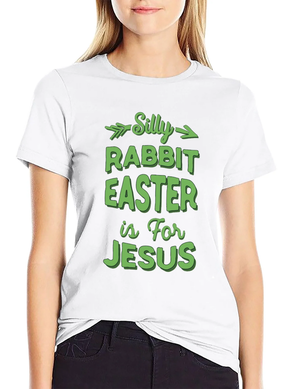 Silly Rabbit Easter T-Shirt - For Jesus product image 8