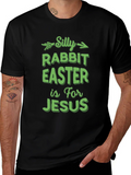 Silly Rabbit Easter T-Shirt - For Jesus product image 1