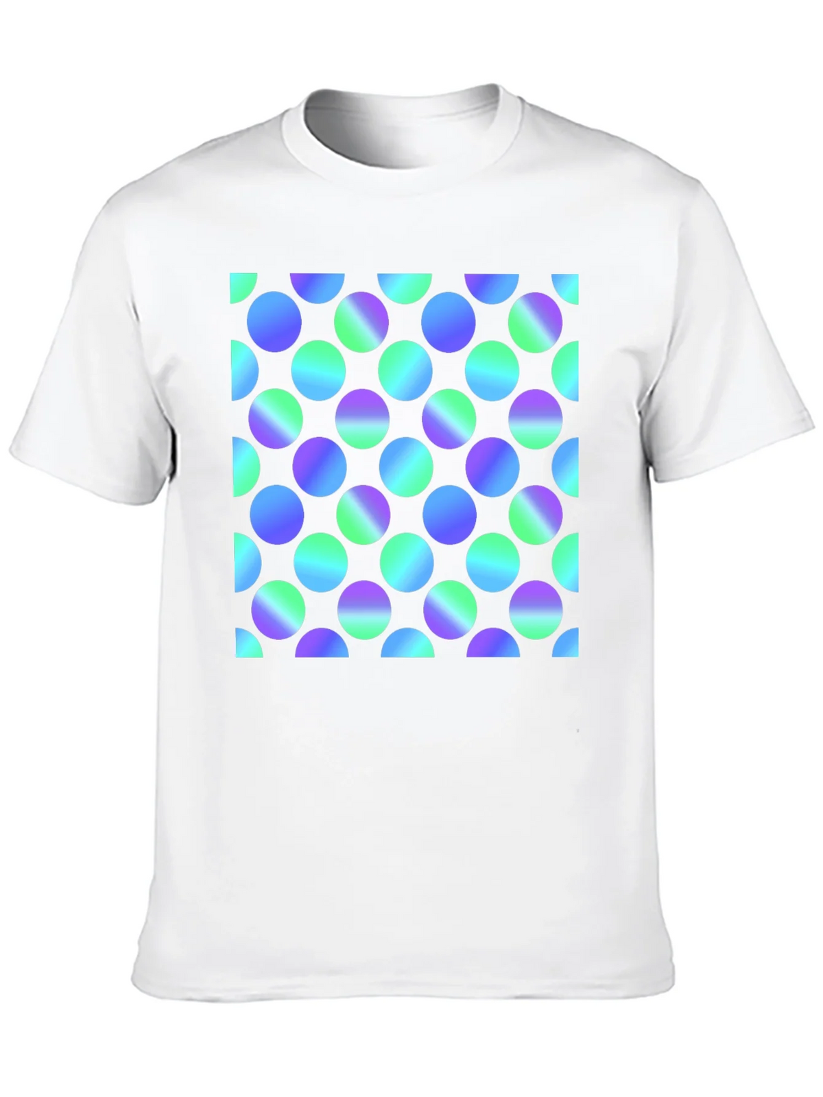 Retro Polka Dot Black T-Shirt product image 9