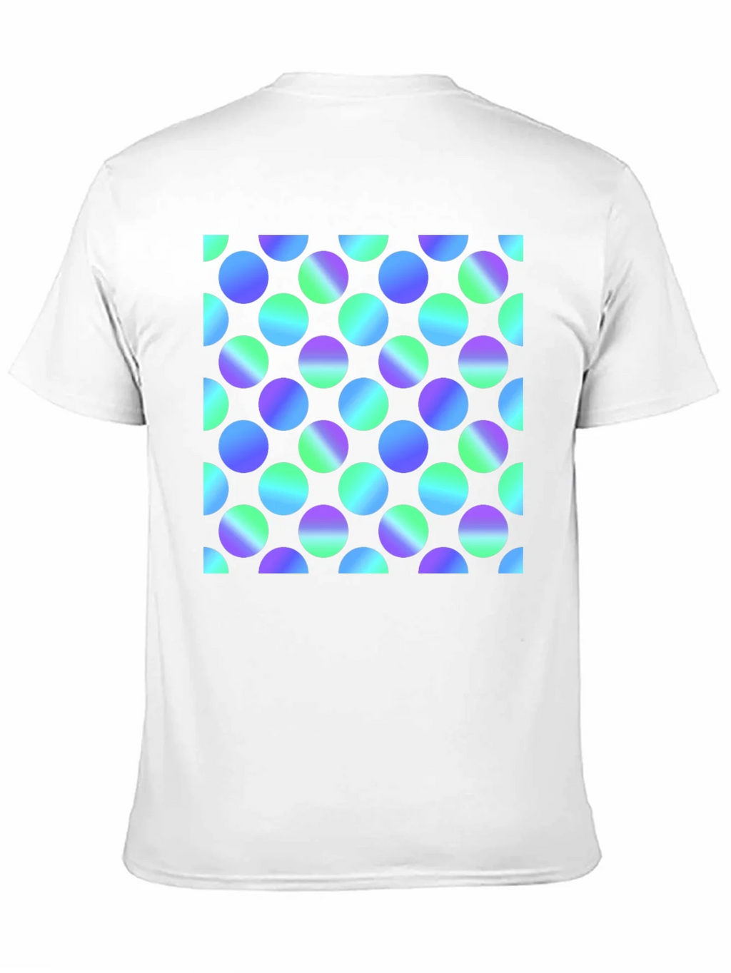 Retro Polka Dot Black T-Shirt product image 10