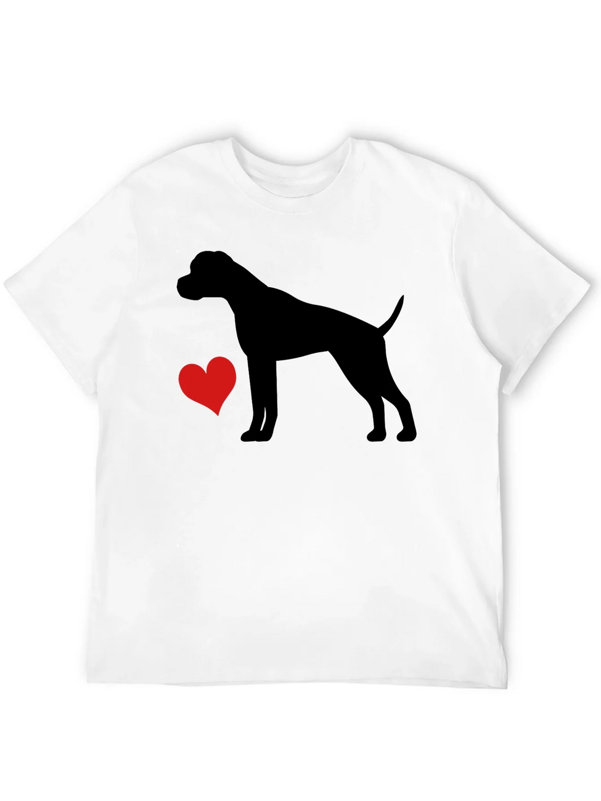 Dog Lover T-Shirt - Heart & Canine Silhouette product image 11