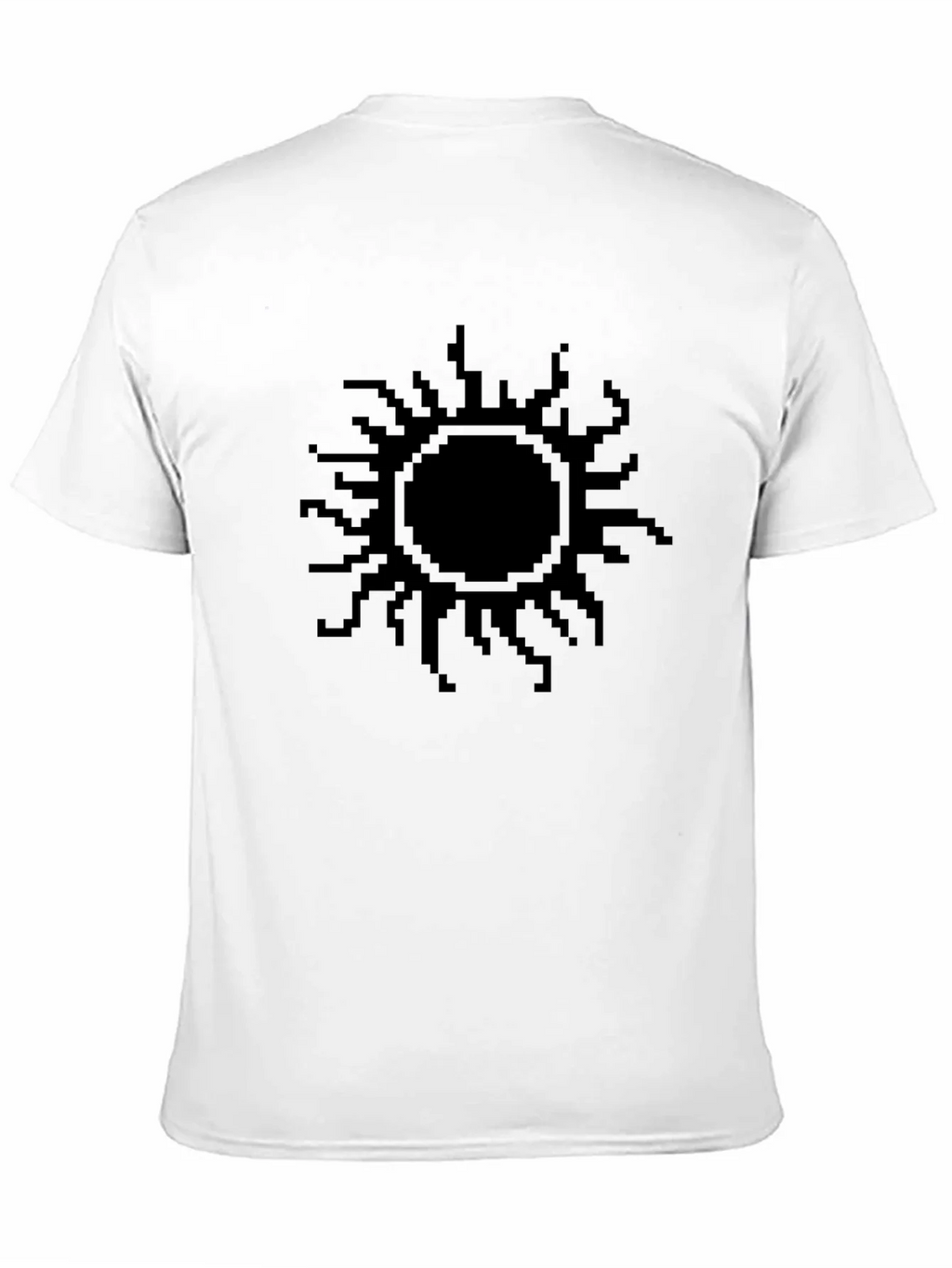 Pixel Sun Black T-Shirt - Graphic Tee for Casual Wear product image 10
