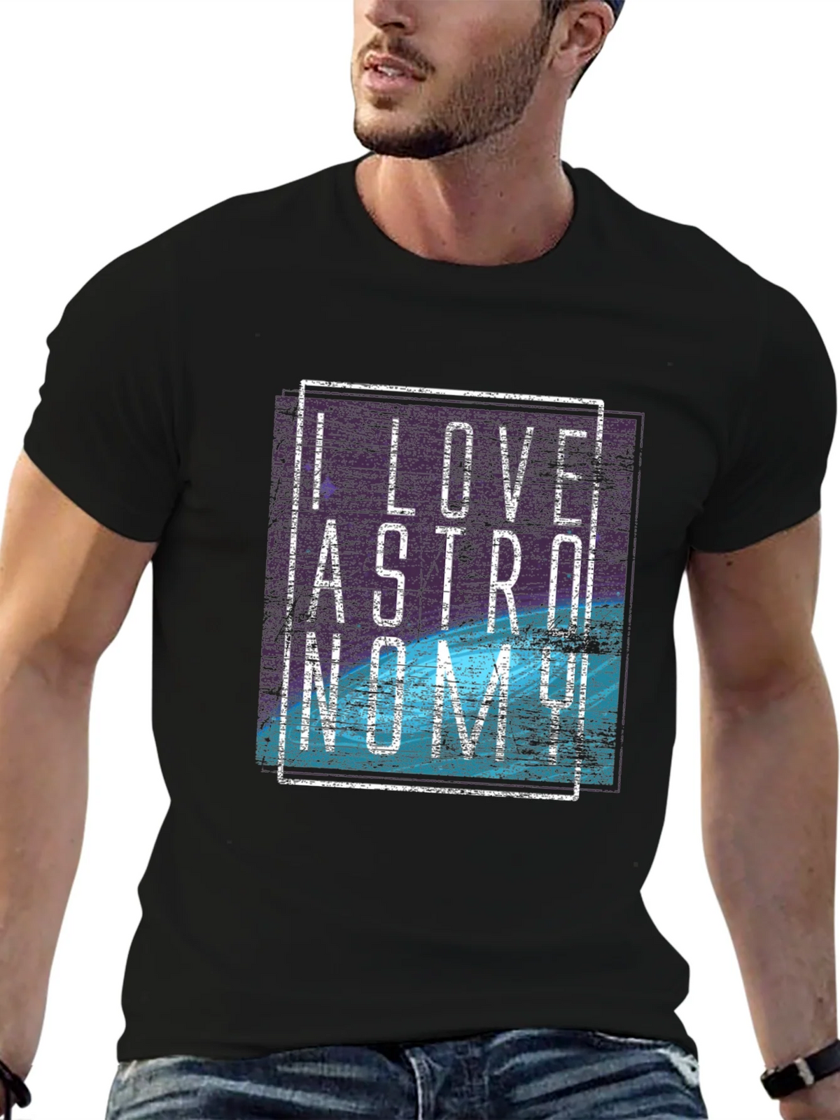I Love Astronomy Graphic T-Shirt product image 4