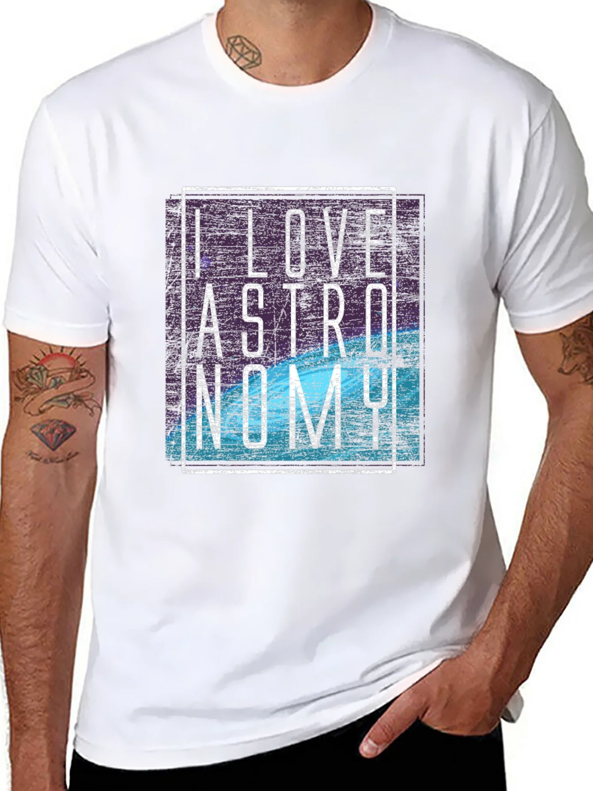 I Love Astronomy Graphic T-Shirt product image 5