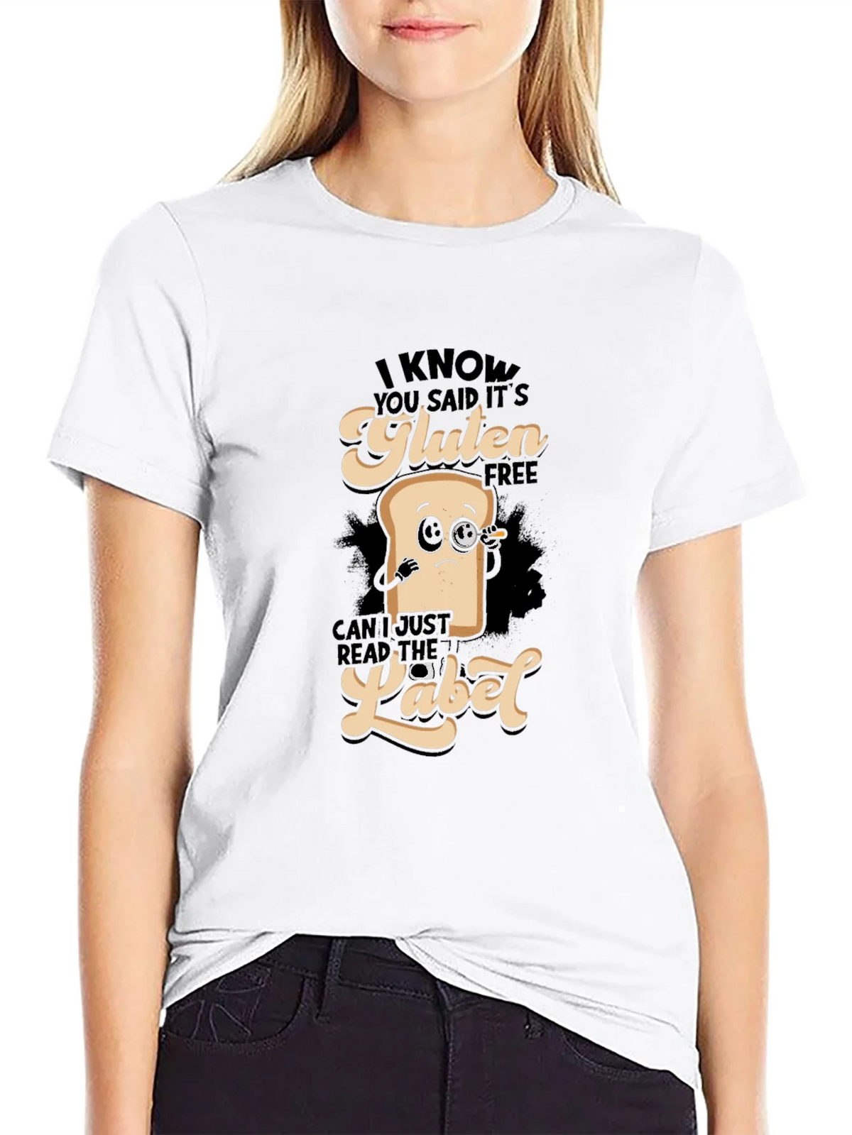 Gluten Free T-Shirt - Funny Foodie Tee product image 8