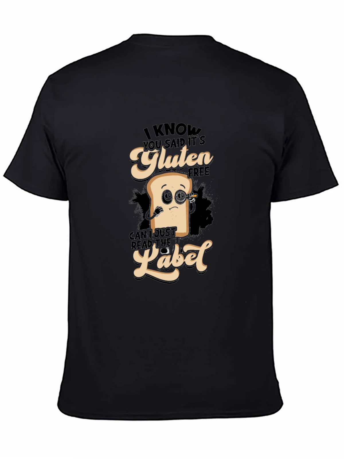 Gluten Free T-Shirt - Funny Foodie Tee product image 4