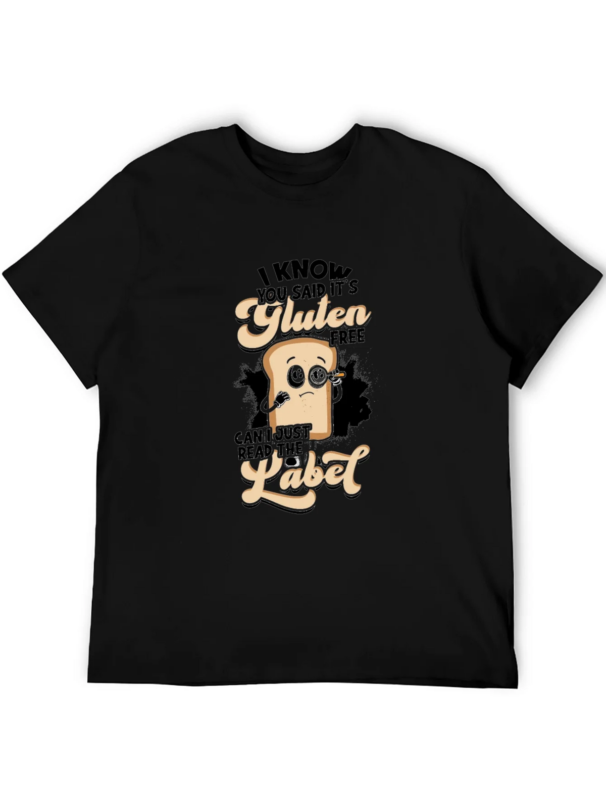 Gluten Free T-Shirt - Funny Foodie Tee product image 5