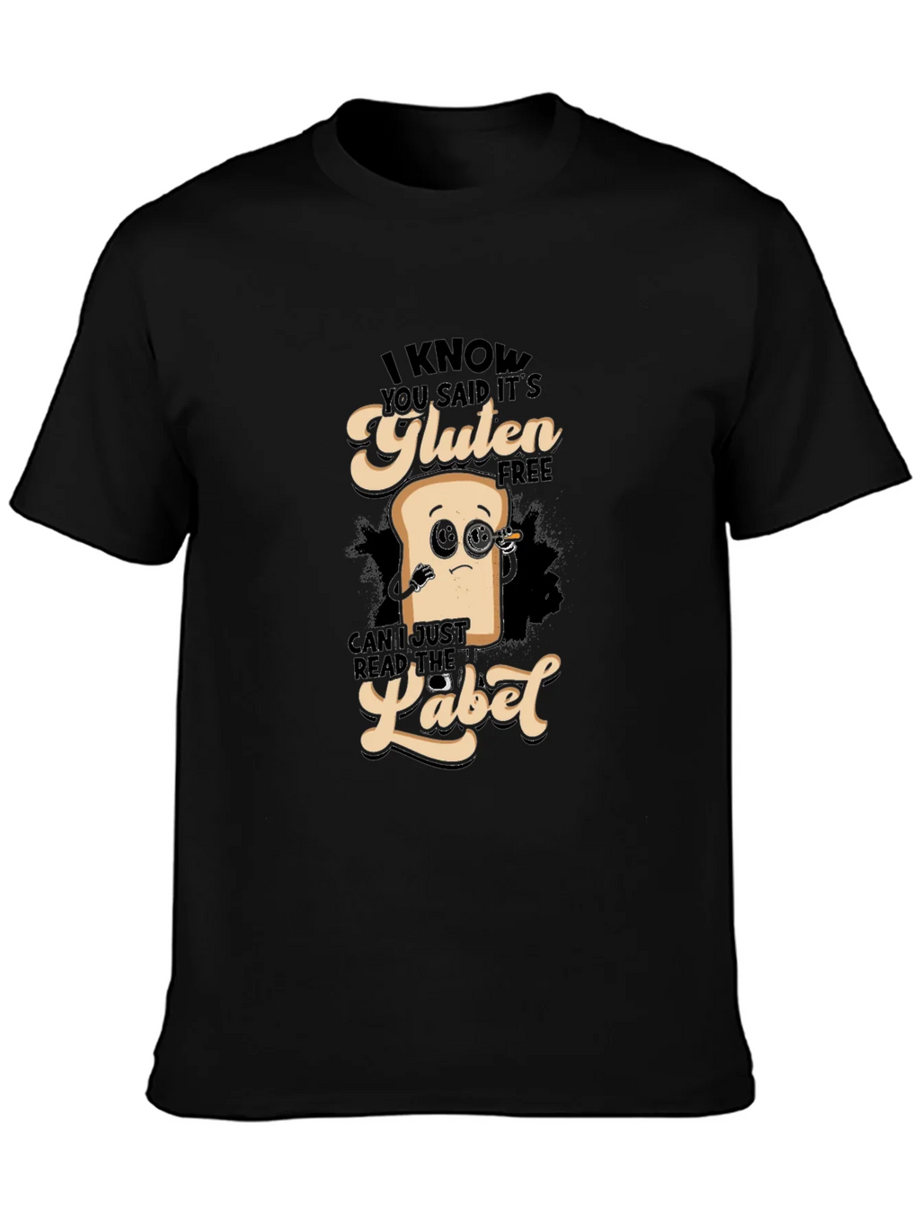 Gluten Free T-Shirt - Funny Foodie Tee product image 3
