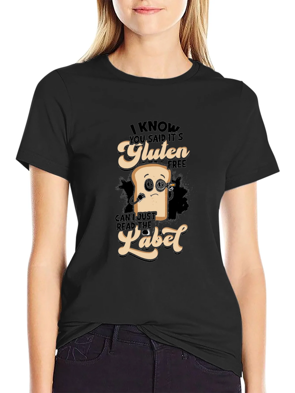 Gluten Free T-Shirt - Funny Foodie Tee product image 2