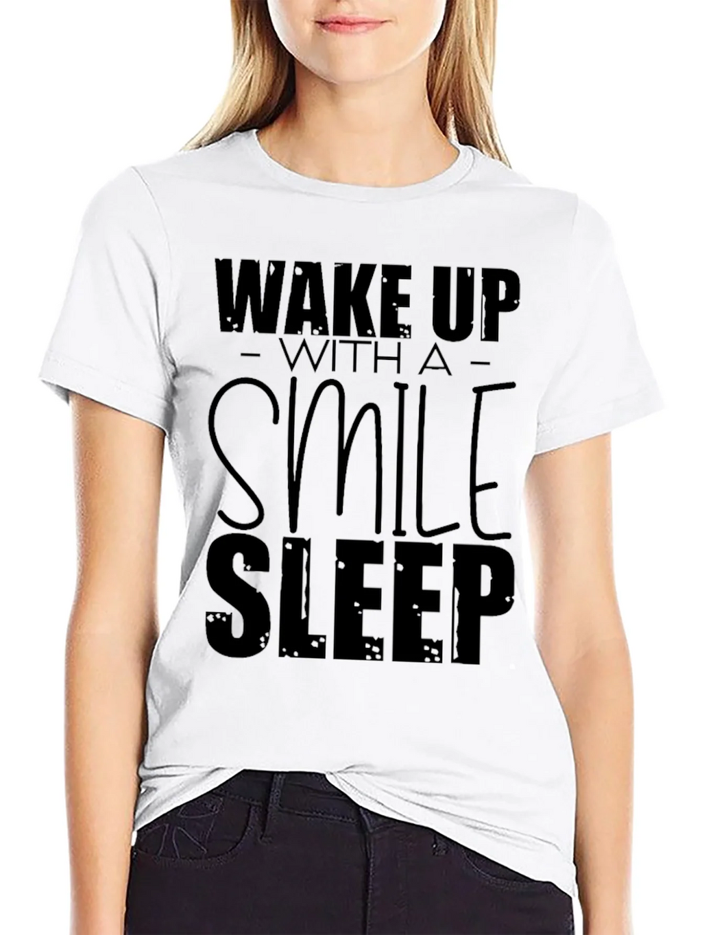 Wake Up With A Smile Graphic T-Shirt product image 5
