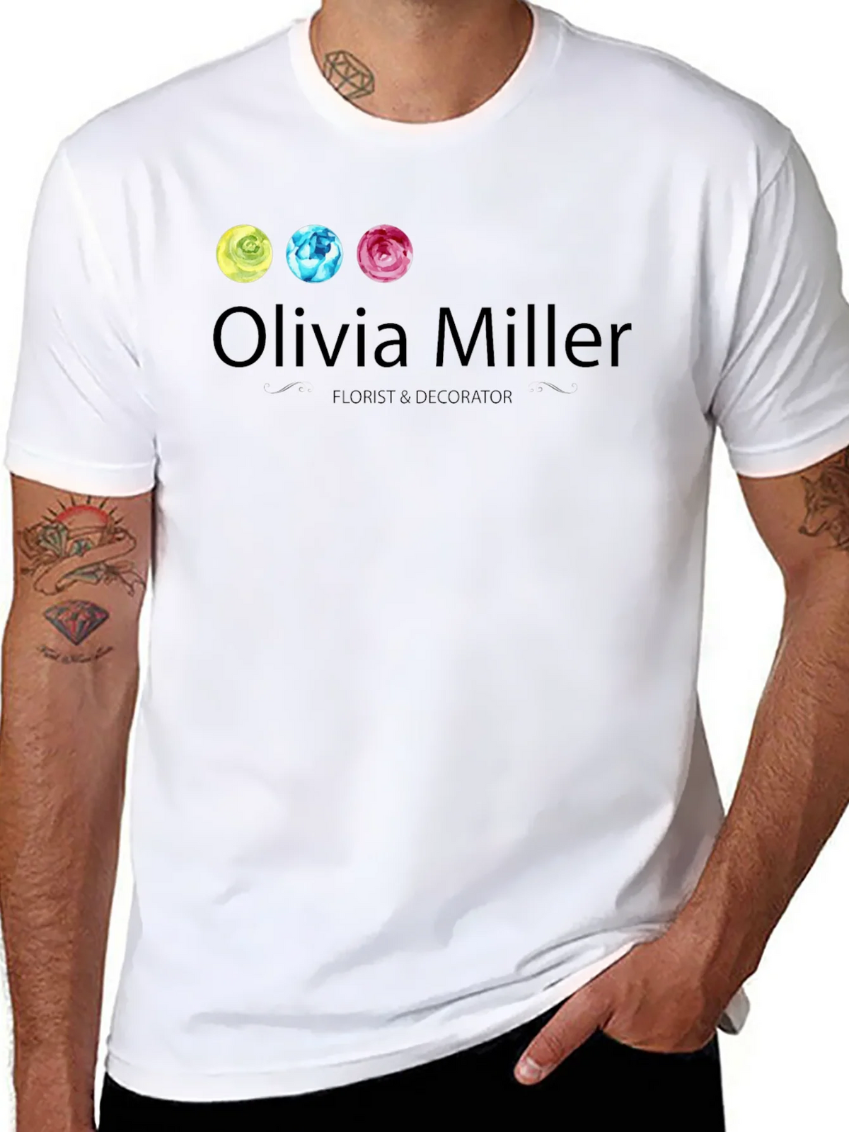 Olivia Miller Florist T-Shirt product image 4