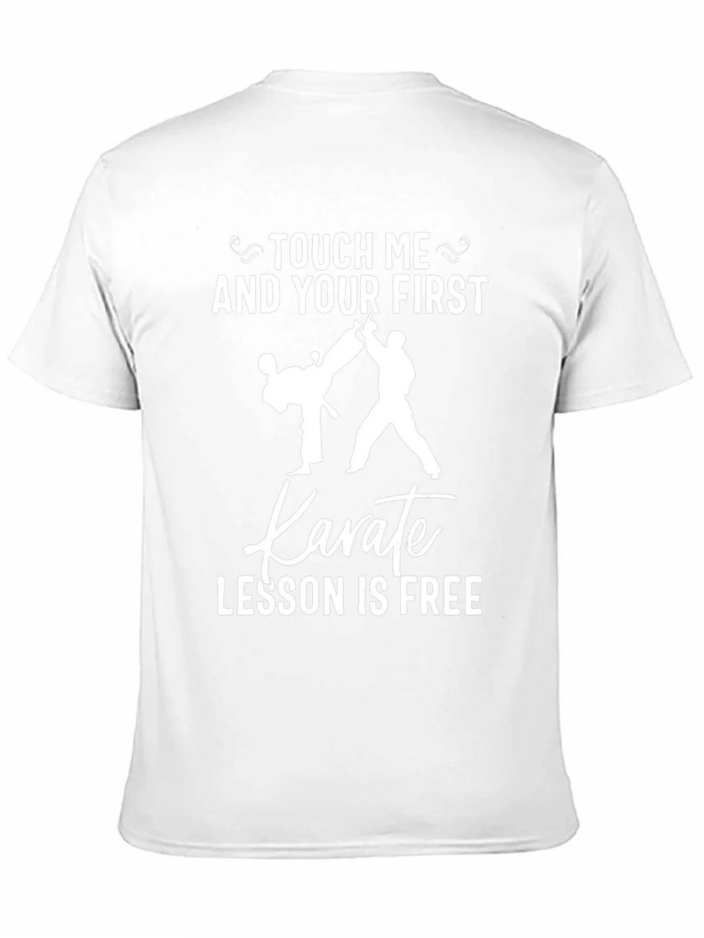 Touch Me Karate Lesson T-Shirt Funny Graphic Tee product image 10
