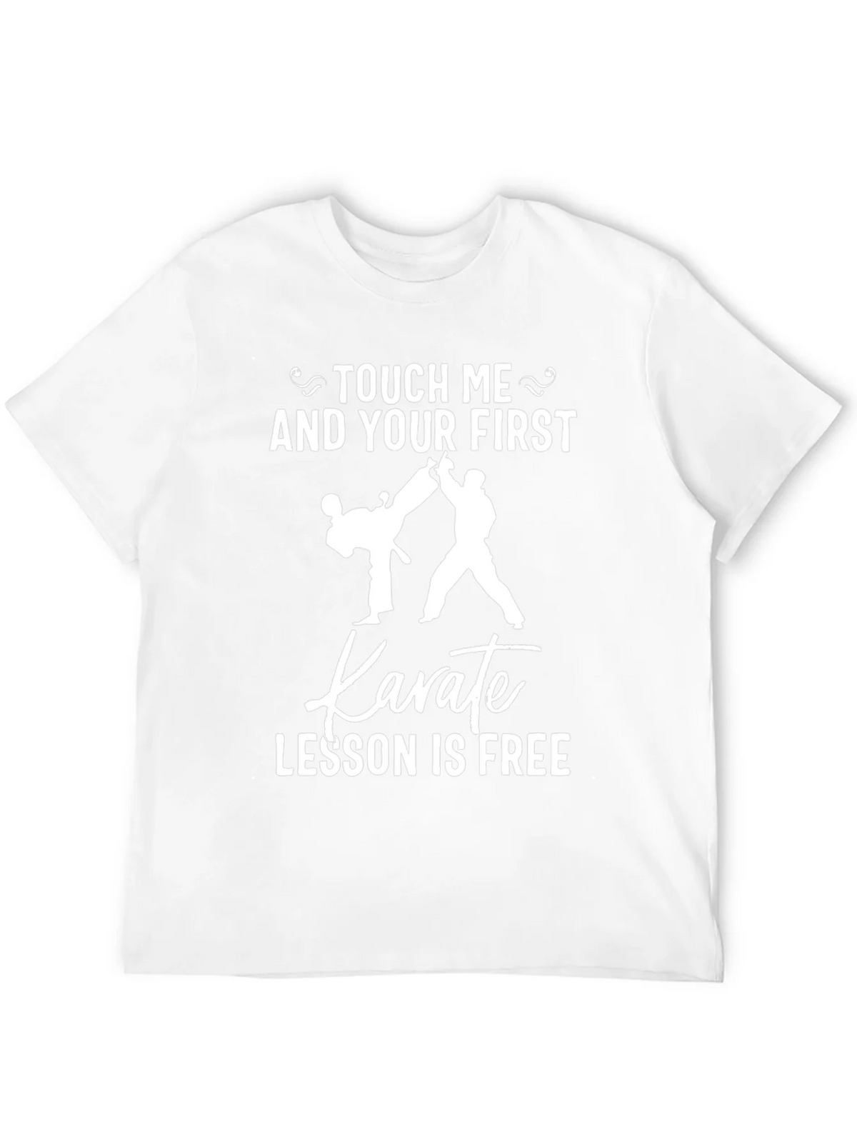 Touch Me Karate Lesson T-Shirt Funny Graphic Tee product image 11