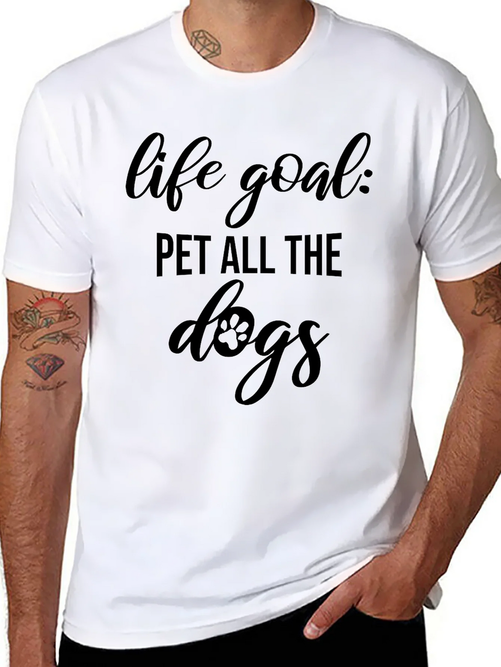 Life Goal Pet All The Dogs Graphic Tee product image 7