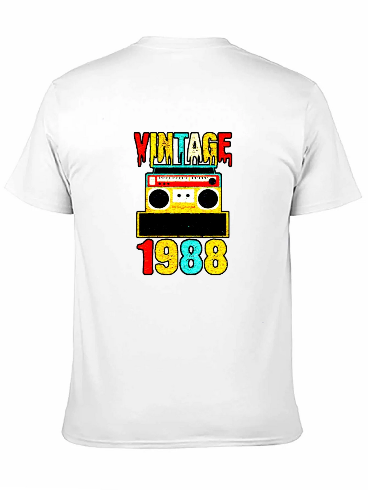 Vintage 1988 Retro Cassette Tape Graphic Tee product image 10