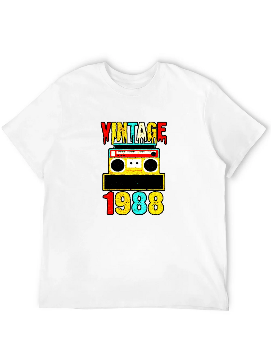 Vintage 1988 Retro Cassette Tape Graphic Tee product image 11