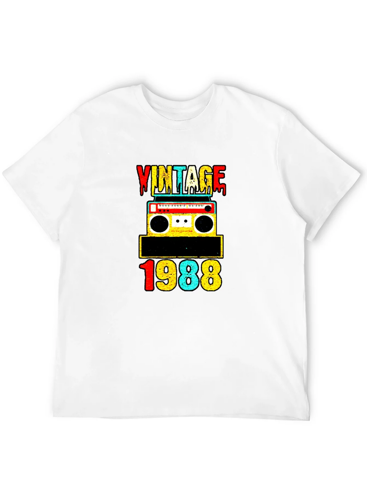 Vintage 1988 Retro Cassette Tape Graphic Tee product image 11