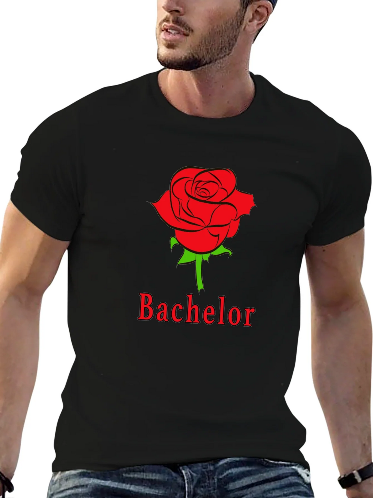 Bachelor Rose Graphic Tee - Stylish Casual Wear product image 6