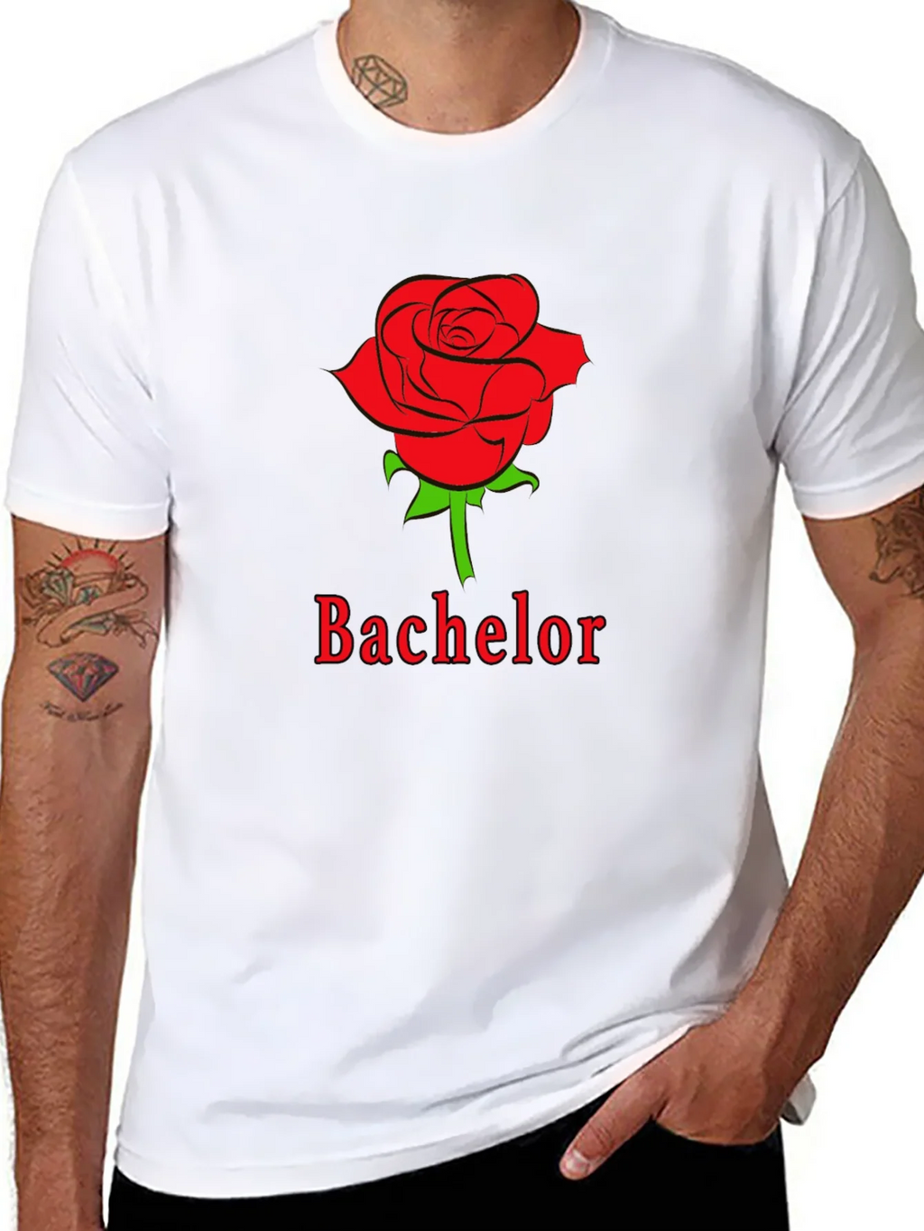 Bachelor Rose Graphic Tee - Stylish Casual Wear product image 7