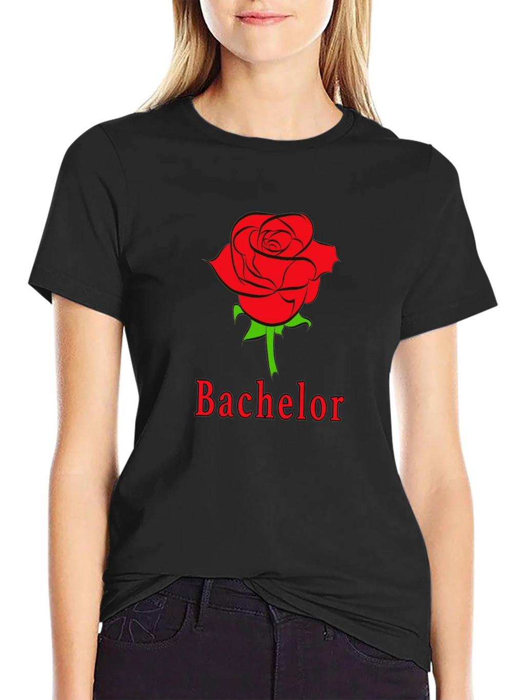 Bachelor Rose Graphic Tee - Stylish Casual Wear product image 2