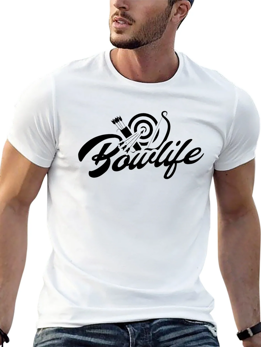 Bowlife Black T-Shirt - Archery Inspired Graphic Tee product image 10