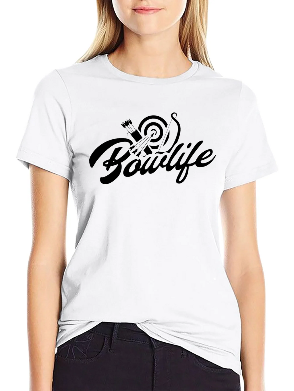 Bowlife Black T-Shirt - Archery Inspired Graphic Tee product image 7