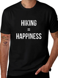 Hiking = Happiness Graphic Tee product image 1