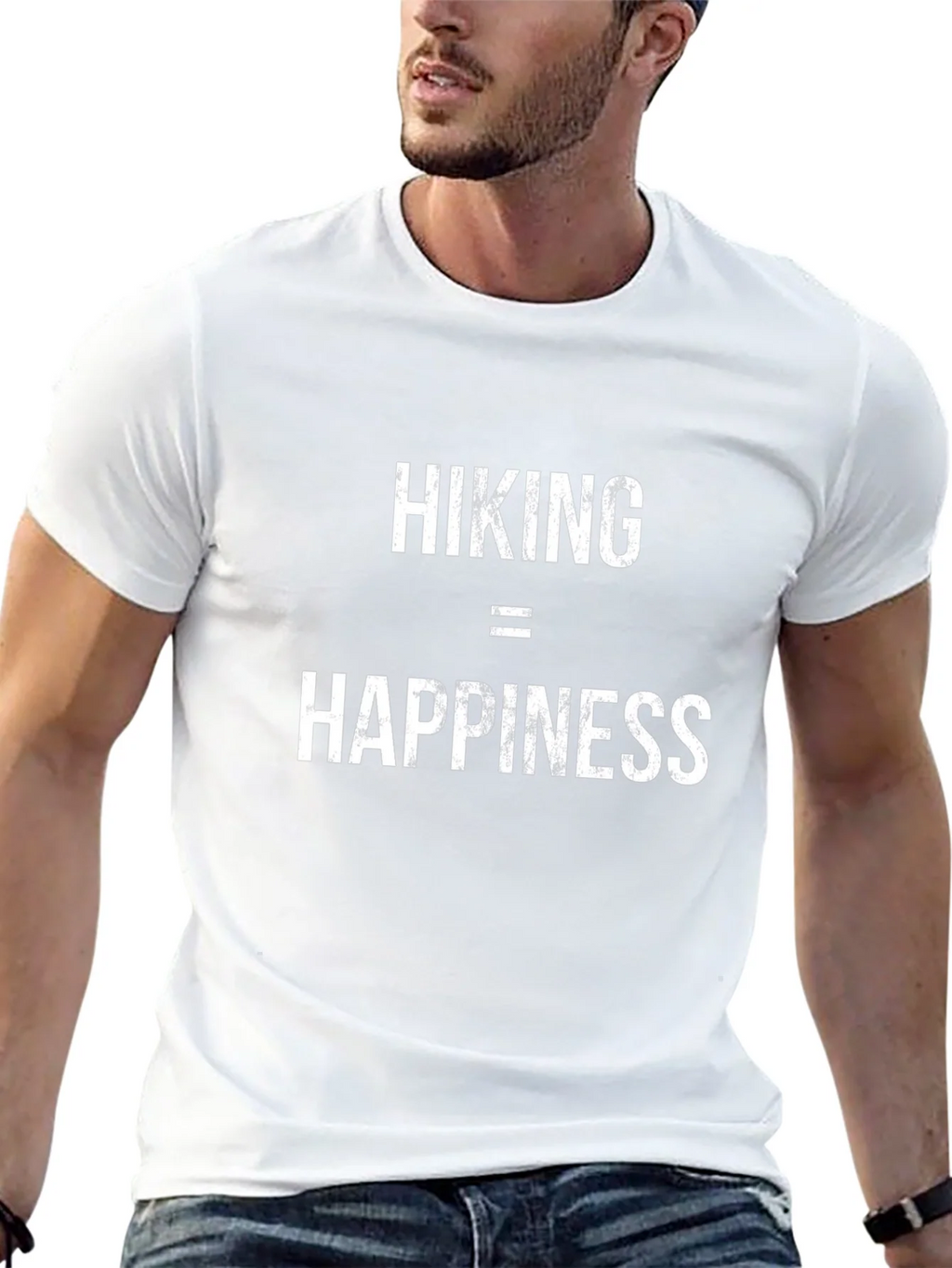 Hiking = Happiness Graphic Tee product image 12