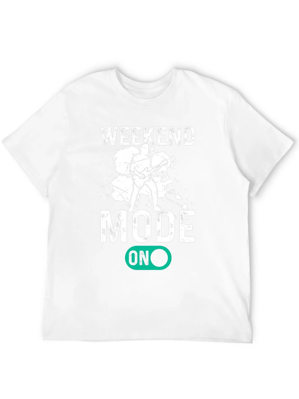 Weekend Mode On T-Shirt - Black Graphic Tee product image 10