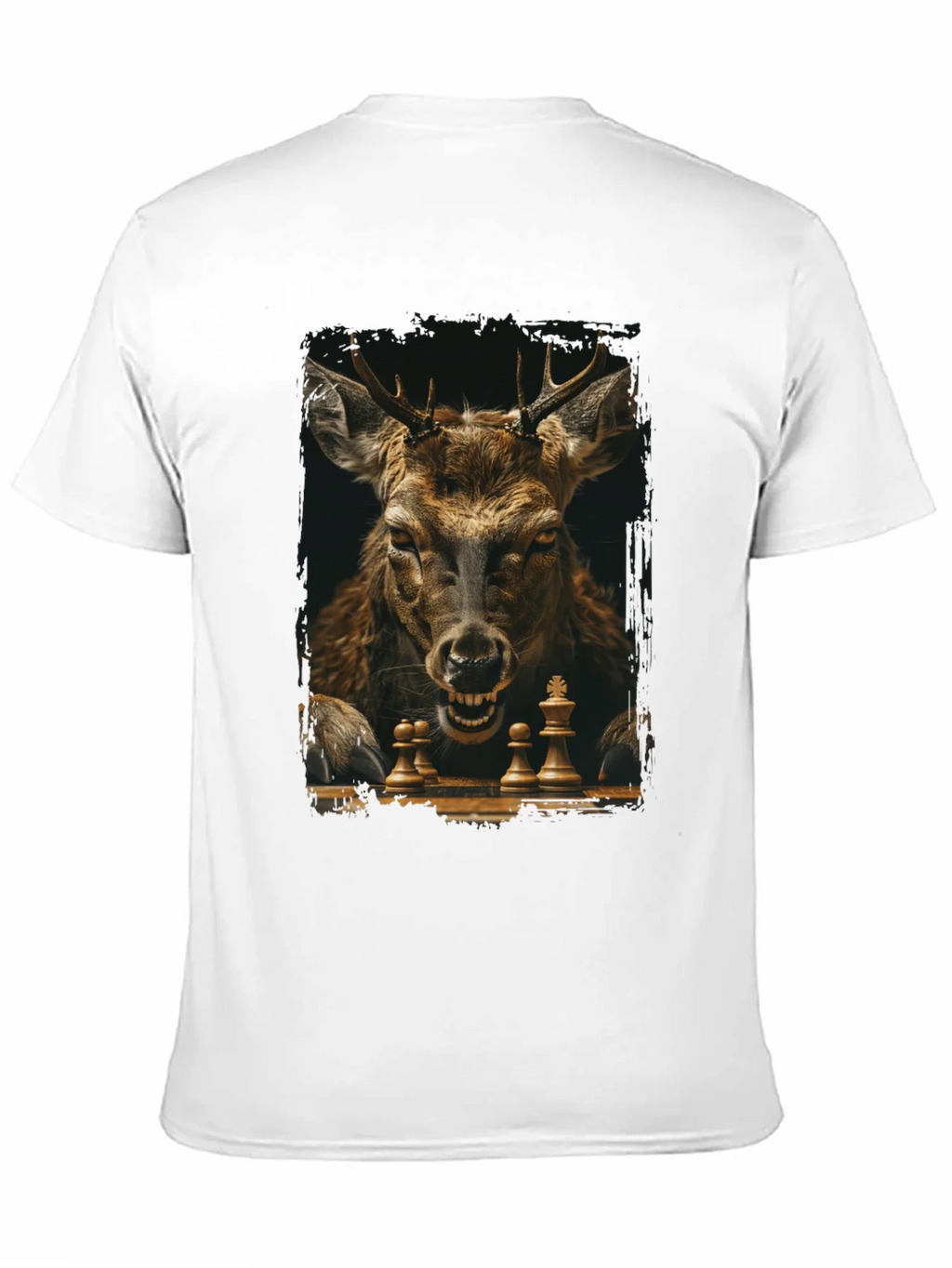 Chess Deer Graphic Tee - Unique Animal Design product image 7