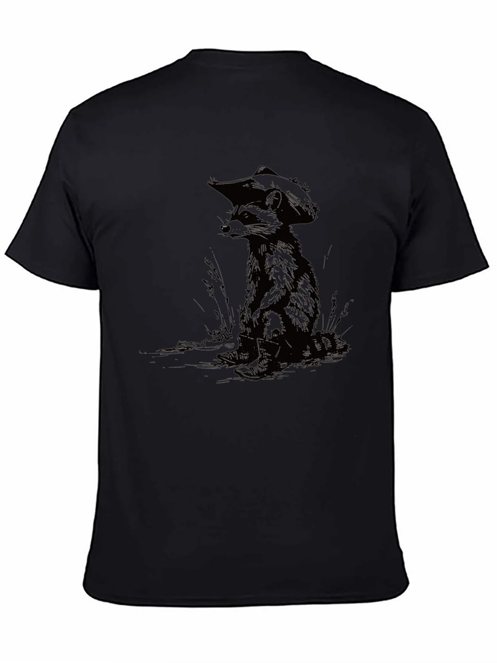 Raccoon Cowboy Graphic Tee - Cool Casual Style product image 4
