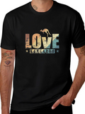 Love Kangaroo Retro Graphic T-Shirt product image 1