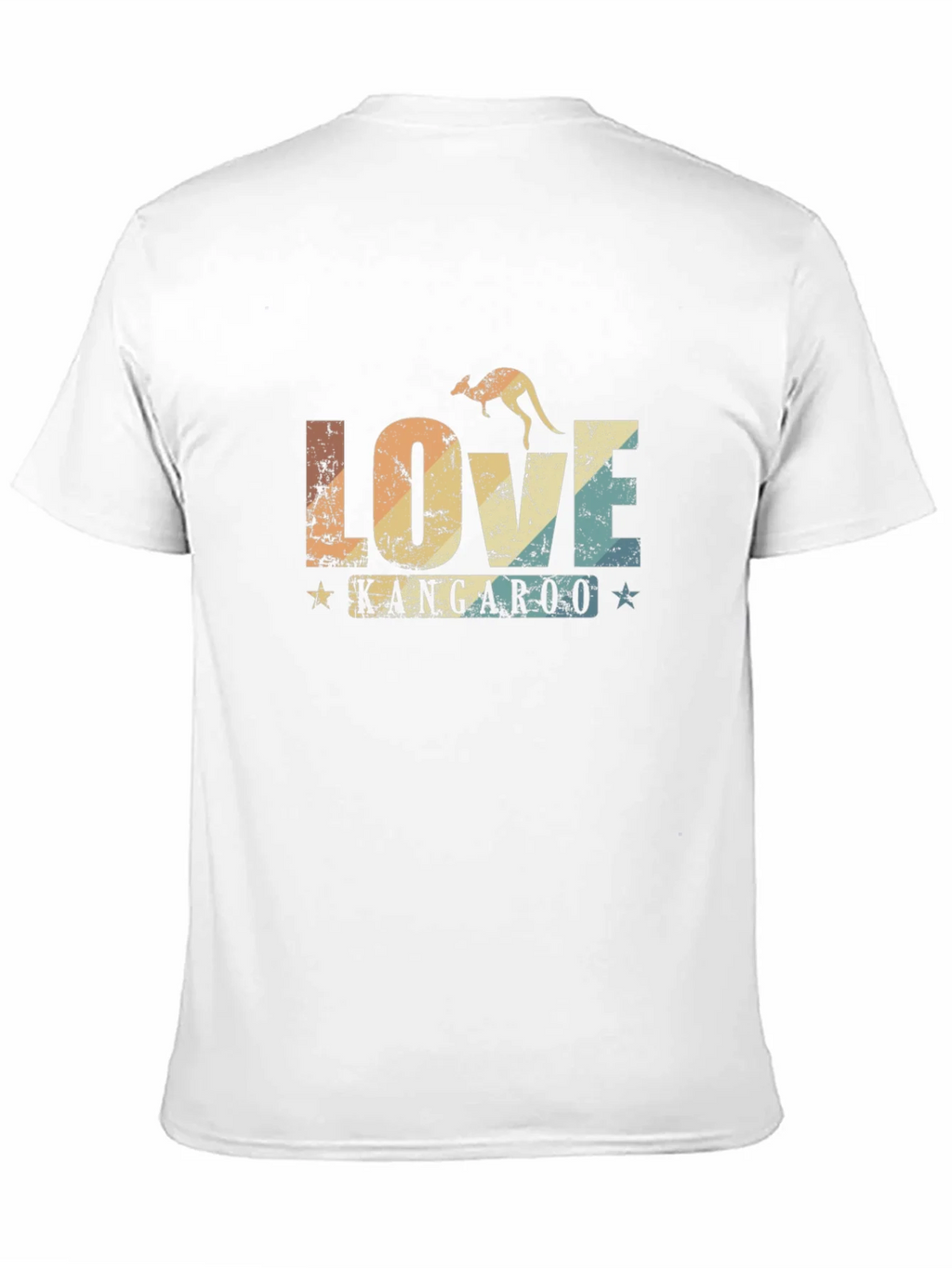Love Kangaroo Retro Graphic T-Shirt product image 10