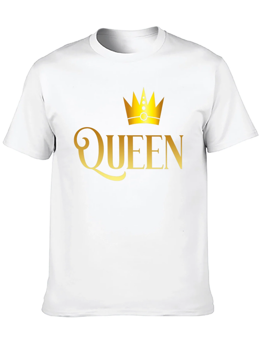 Queen Graphic Tee - Gold Print product image 9
