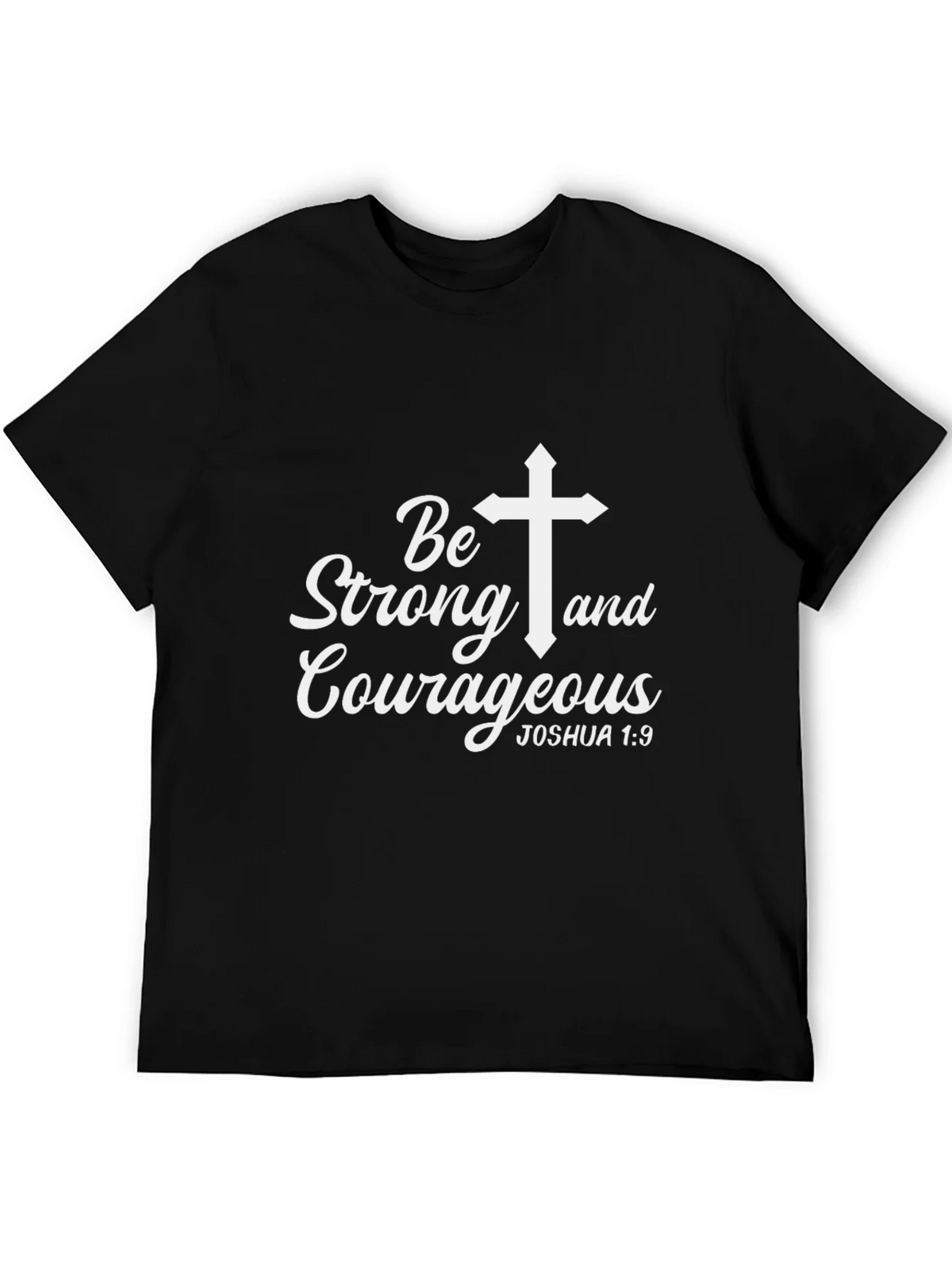 Be Strong and Courageous Graphic Tee product image 5