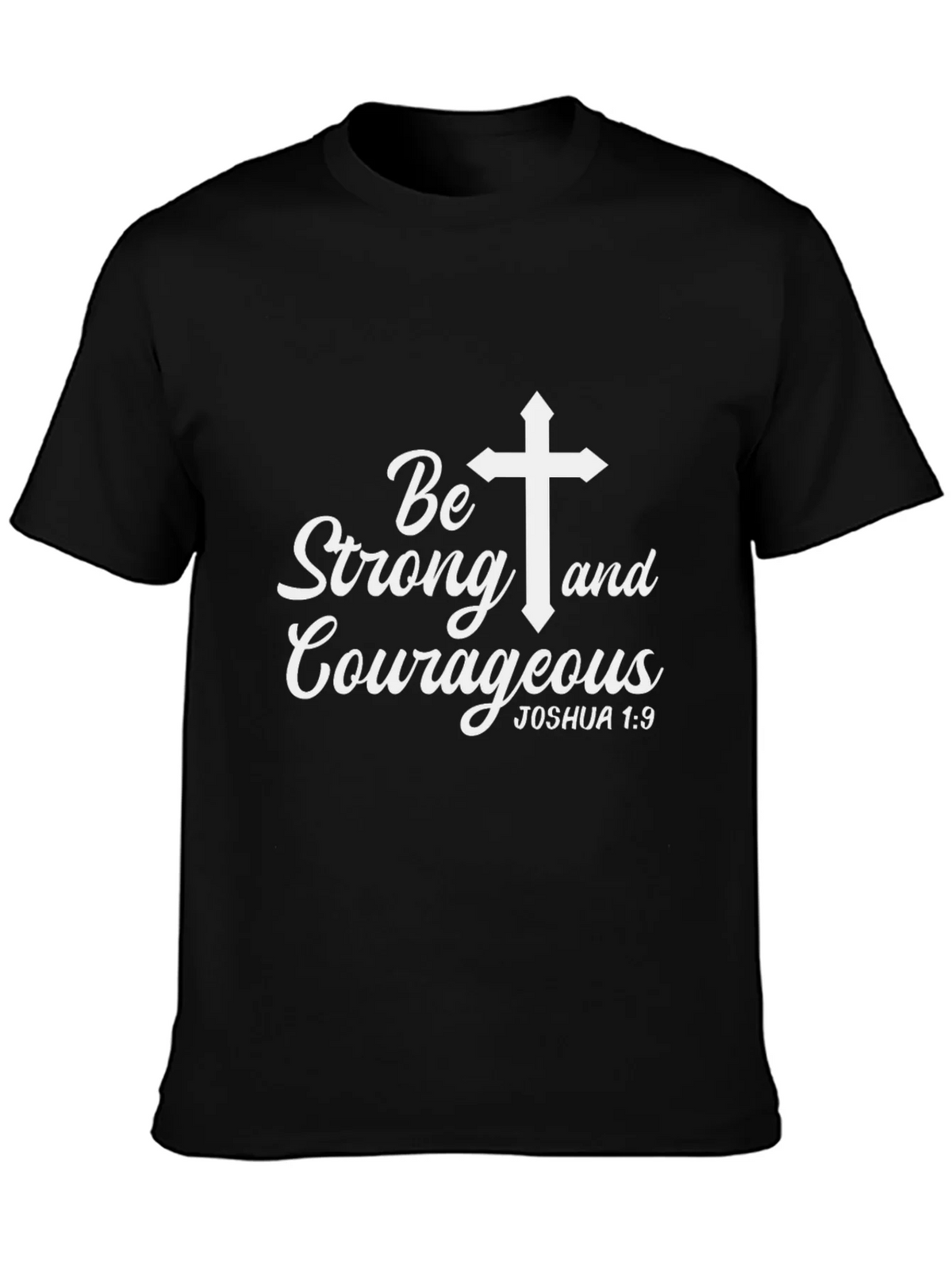 Be Strong and Courageous Graphic Tee product image 3