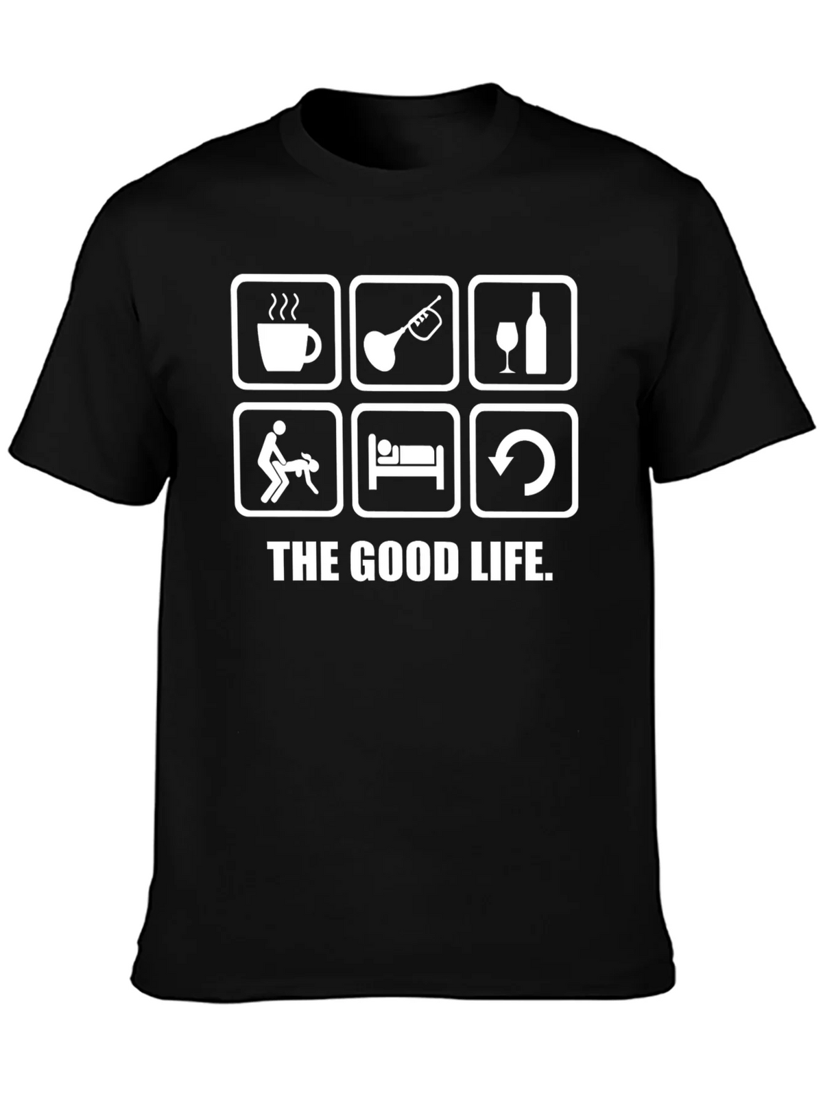 The Good Life Graphic Tee - Black product image 3