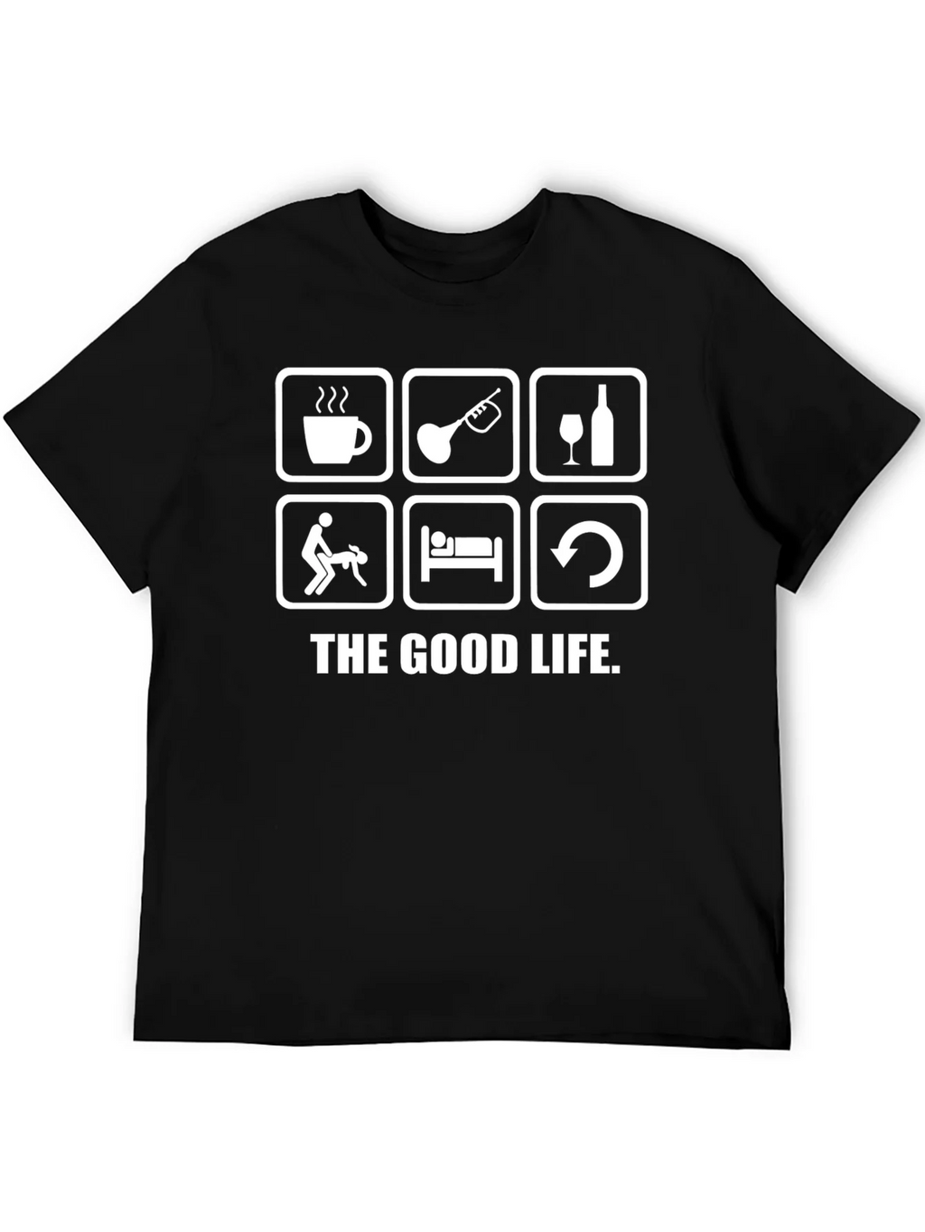 The Good Life Graphic Tee - Black product image 5