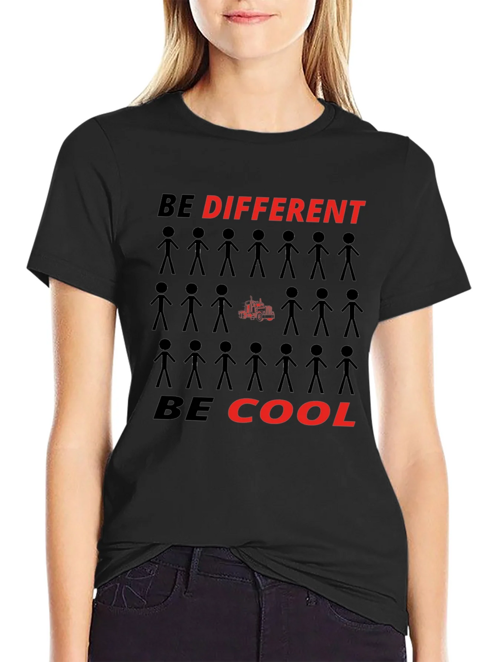 Be Different Be Cool Graphic T-Shirt product image 2