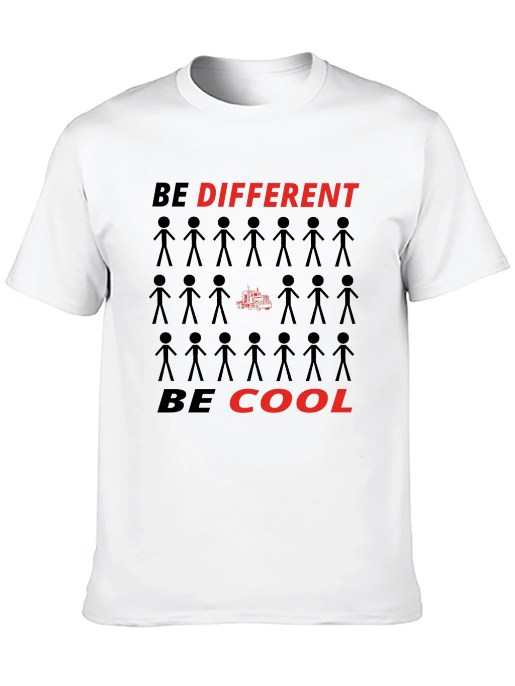 Be Different Be Cool Graphic T-Shirt product image 9