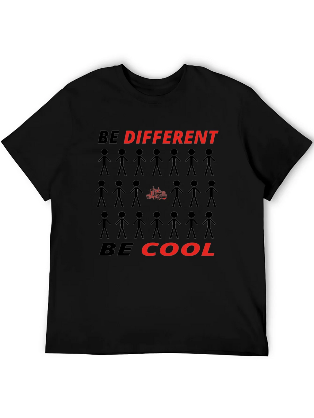 Be Different Be Cool Graphic T-Shirt product image 5